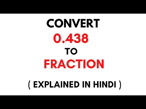 Converting 0.438 to a Fraction: A Simple Explanation